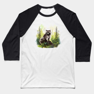 Raccoony Cuteness Baseball T-Shirt